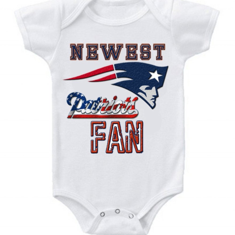 New Cute Football One Piece New England Patriots